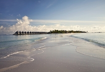 Sandbank in Naifaru Maldives 