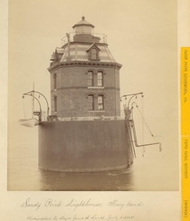 Sandy Point Lighthouse Chesapeake Bay  