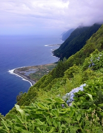 Sao Jorge island Azores Portugal by Guillaume Baviere 