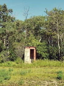 Saskatchewan Outhouse