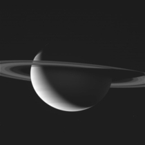 Saturn from Cassini on February  