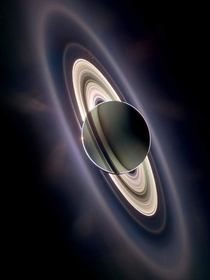 Saturn shot by Cassini Probe