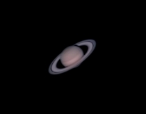 Saturn using a  dobsonian