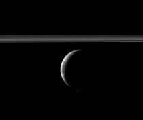 Saturns rings and Enceladus
