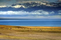 Sayram Lake Xinjiang province China  Photographer Piyaphon Phemtaweepon