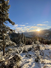 Schladming Austria in winter