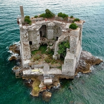 Scola Tower Palmaria Island La Spieza province Italy