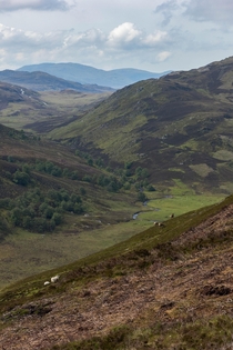 Scottish Highlands near Whitebridge Scotland OC