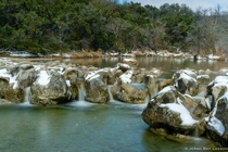 Sculpture Falls Barton Creek Austin TX 