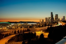 Seattle at Sunset 