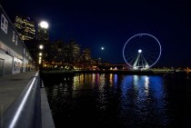 Seattle Waterfront at night 