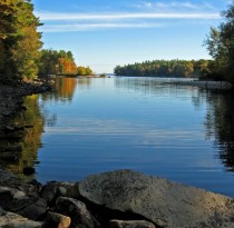 Sebago Lake Maine  if theres a heaven it looks like this