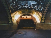 Secret subway station