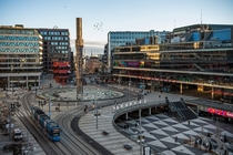 Sergel square in Stockholm Sweden
