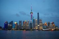Shanghai in the Evening 