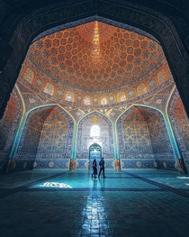 Sheikh Lotfollah Mosque Esfahan Iran 