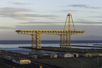 Shipyard crane at Hunters Point Naval Shipyard San Francisco CA 