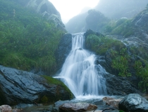 Short waterfall in Vall de Nria 