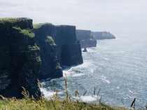 Shot taken on the Cliffs of Moher Ireland 