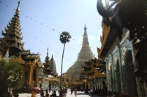 Shwedagon Pagoda in Yangon Myanmar 