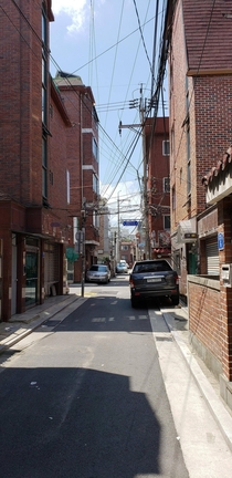 Side street in Gangdong-gu Seoul