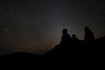 Silhouettes and Star Gazing Mauna Kea 
