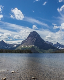 Sinopah Mountain in Glacier National Park 