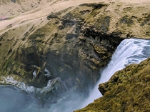 Skgafoss Waterfall Iceland 