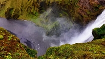 Skgafoss waterfall Iceland 