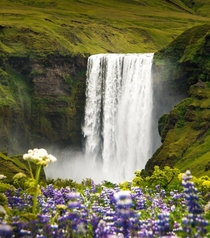 Skogafoss Waterfall 