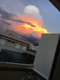 sky explosion