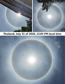 Sky of Thailand on July  of  