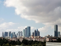 Skyscrapers in Levent Istanbul Turkey