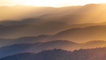 Smoky Mountains in North Carolina 