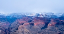 Snowy Grand Canyon is still gorgeous 