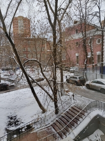 Snowy morning in Kazan Russia Took it last December