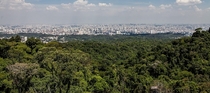 So Paulo view from Serra da Cantareira 
