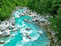 Soa River Slovenia  