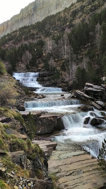 Soaso Falls rio Arazas Ordesa Aragn Spain 