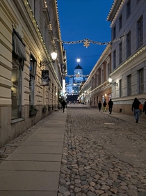 Sofiankatu in Helsinki Finland  
