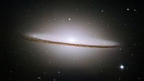 Sombrero Galaxy by Hubble Space Telescope 