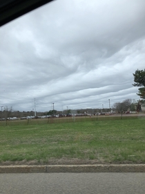 Some cool clouds over Long Island this morning
