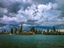 Something wicked this way comes Chicago from the lake