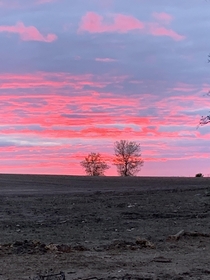 Southeastern Minnesota sunset 