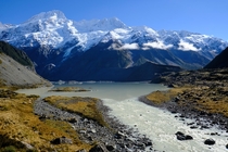 Southern Alps Mountain Range New Zealand 