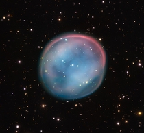 Southern Owl Nebula photographed by ESOs Very Large Telescope in northern Chile