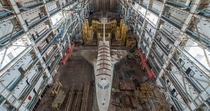 Soviet Shuttle Skeleton Baikonur Cosmodrome Kahzakstan
