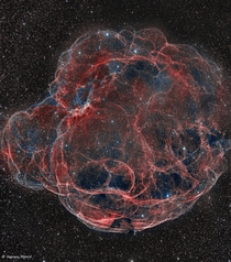 Spaghetti Nebula Supernova Remnant 