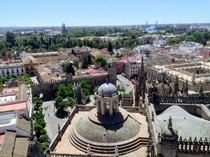 Spain - The city of Seville seen from the Giralda