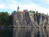 Split Rock lighthouse on the north shore of Lake Superior MN